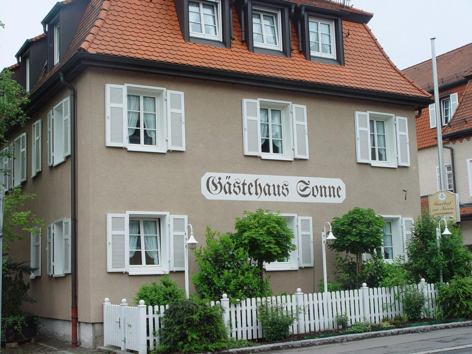 Gasthof Zur Sonne Stuttgart Ngoại thất bức ảnh