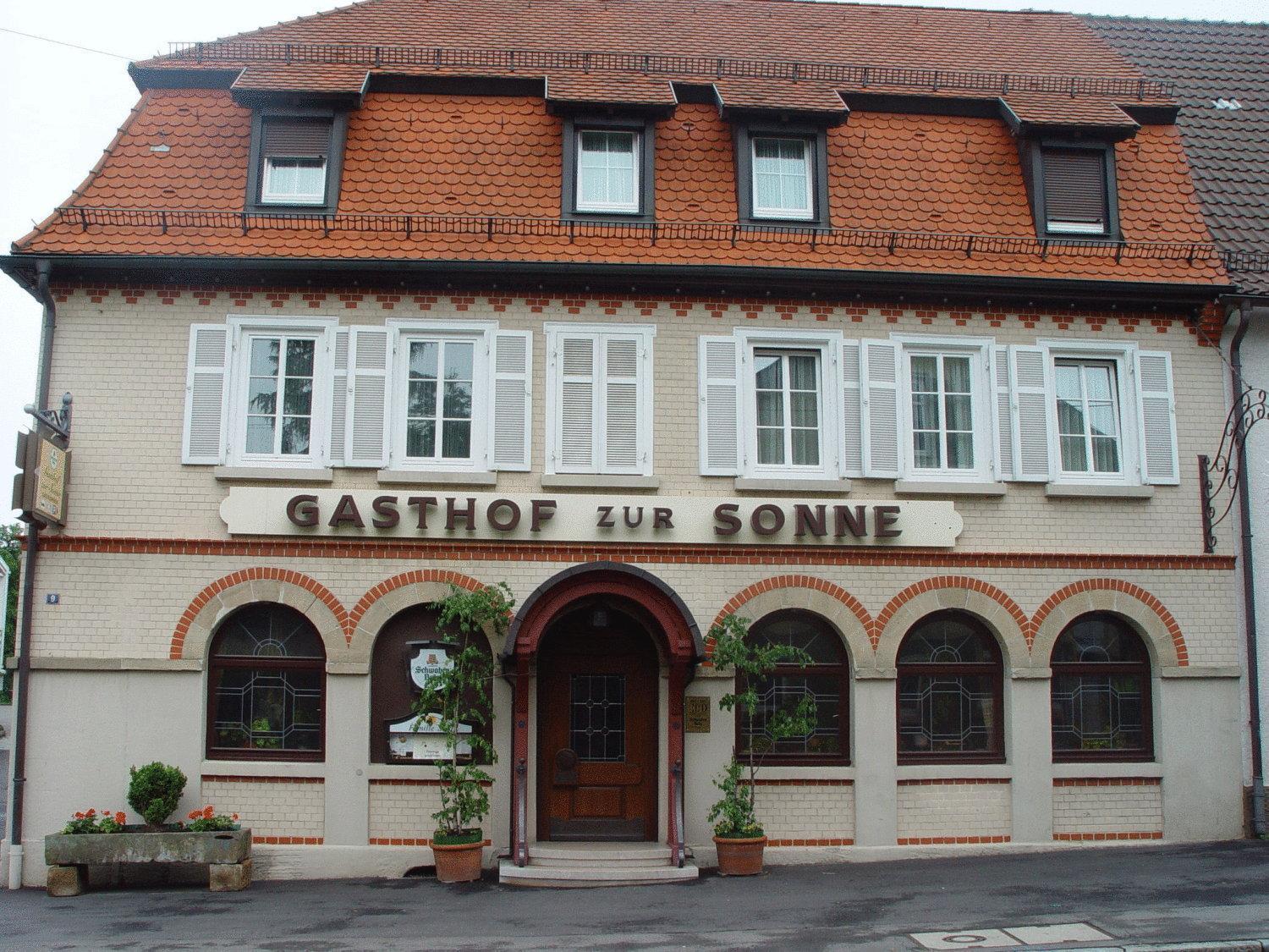 Gasthof Zur Sonne Stuttgart Ngoại thất bức ảnh